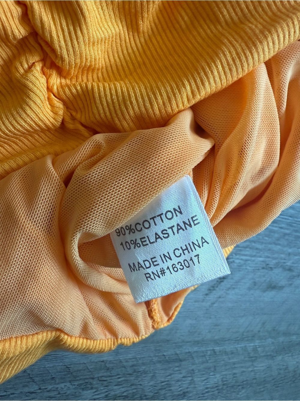 Princess Polly Reece Mini Dress NEW Orange Ribbed Ruched Bodycon - Picture 11 of 12
